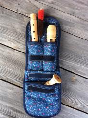 Flötentasche für Blockflöten 