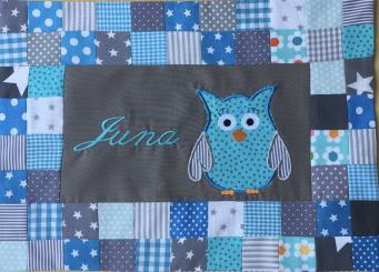 Kissenbezug in Patchwork 